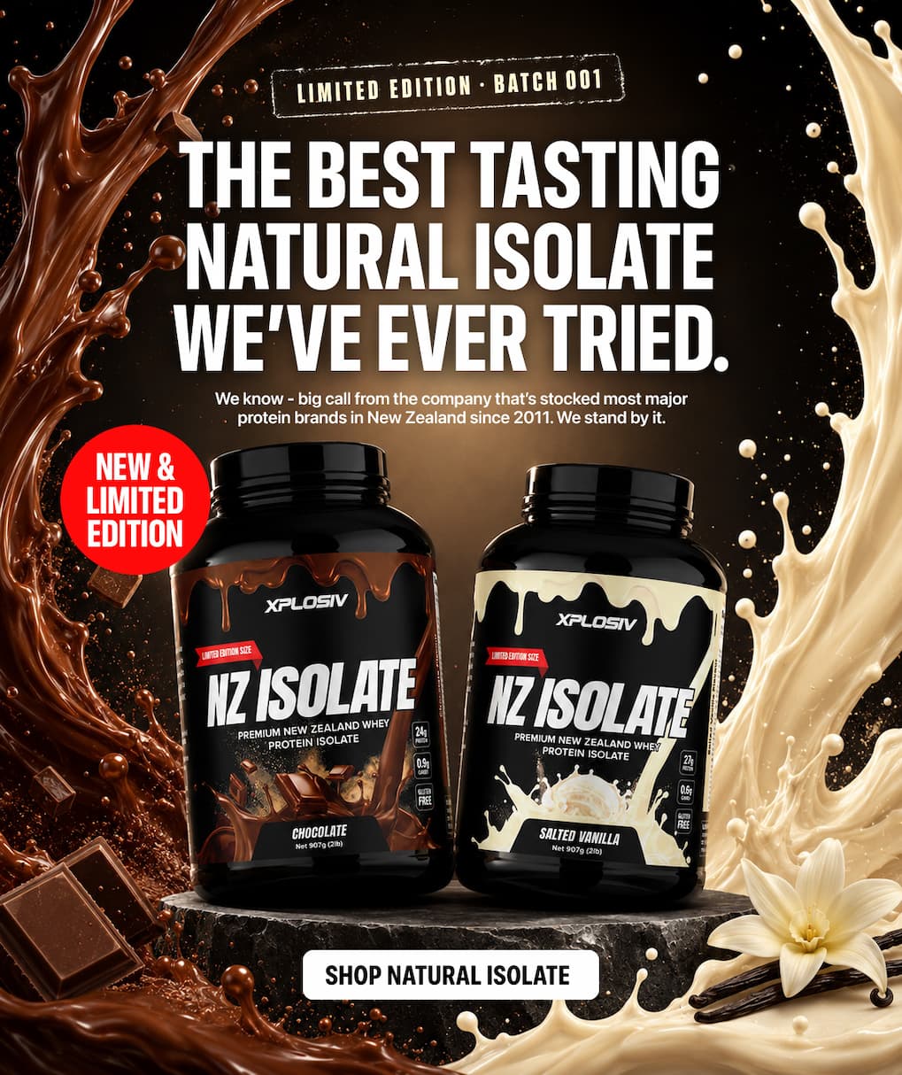 Xplosiv NZ Isolate — 79.3g protein per 100g, Eurofins verified