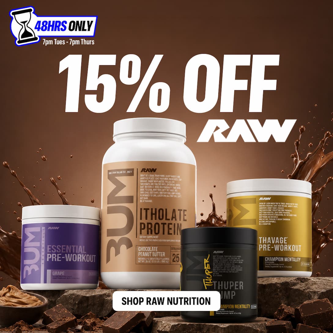 RAW Nutrition 15% off