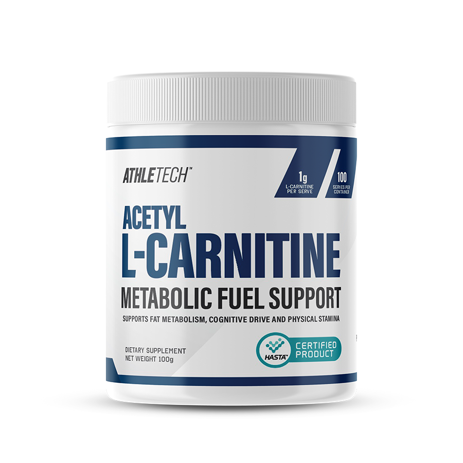 Athletech Acetyl L-Carnitine 100g product pack