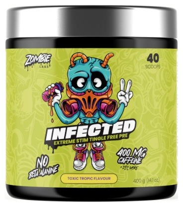 Zombie Labs Infected pre-workout, worth $79.95