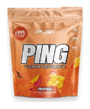 Xplosiv Ping pre-workout, 80 serves