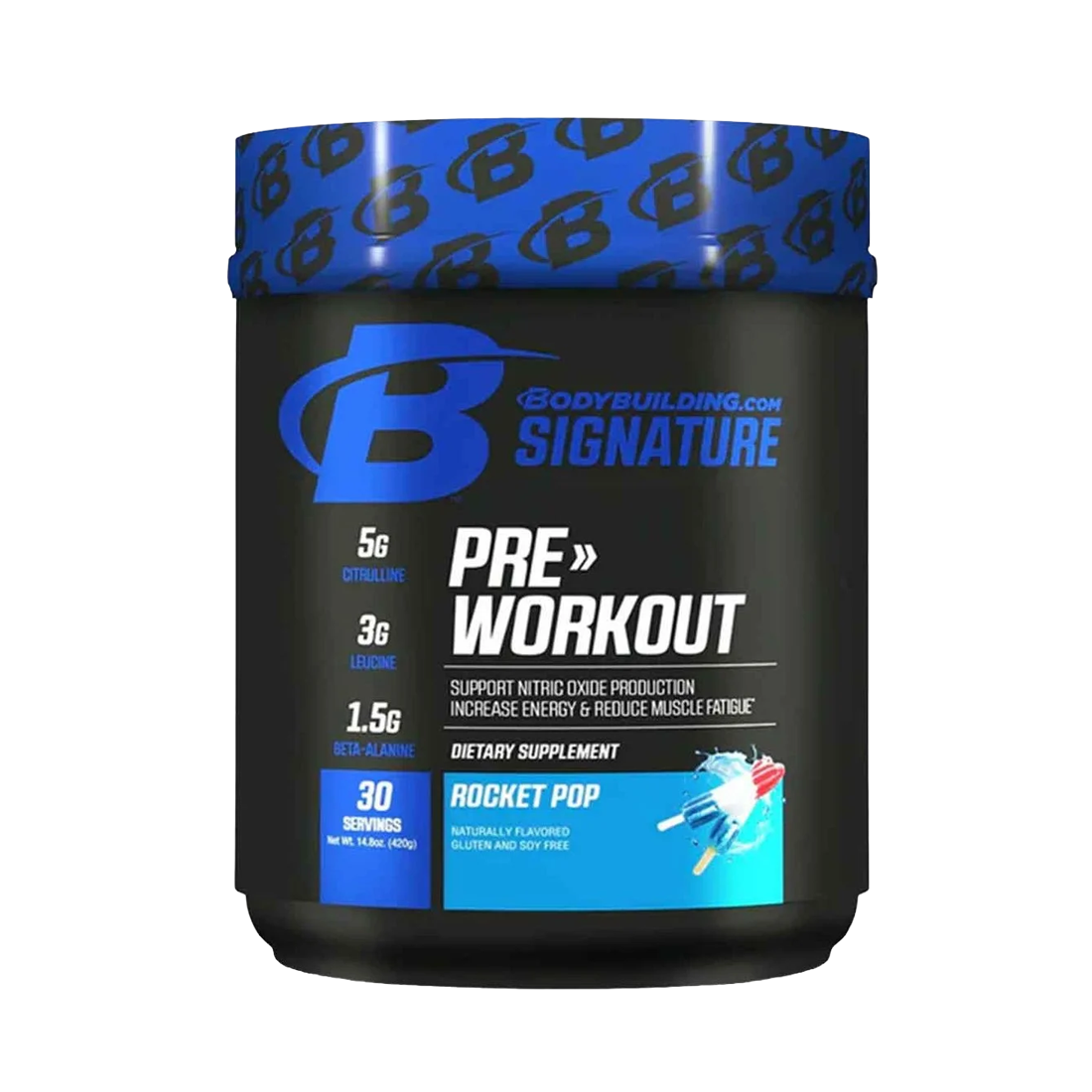 Bodybuilding Pre-Workout Rocket Popsicle