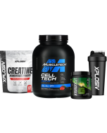 Muscletech Cell-Tech 6lb + FREE Gut, Gains & Brain Bundle