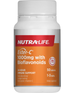 Nutra-Life Ester-C 1000mg + Bioflavonoids 50 Tablets