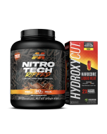 Muscletech Nitro-Tech Ripped 4lb NEW + Hydroxycut Liquid Heat Promo