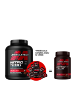 Muscletech Nitro-Tech 1.8kg + FREE Nitro-Tech Samples 1.55lb