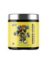 Zombie Labs Cross-Eyed Pre-Workout - 40 Serves Gory Green Lemonade - Dated 10/26