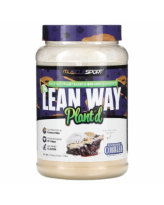 MuscleSport The Lean Way Plantd Protein - Blueberry Cobbler 03/25 Dated