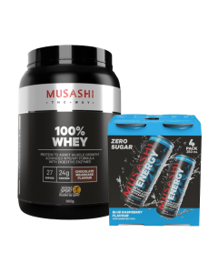 Musashi Protein + Energy Drinks
