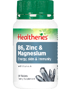 Healtheries B6 Zinc And Magnesium 90 Tablets