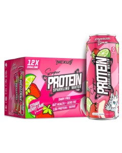 Nexus Sports Nutrition Super Protein Water RTD (12 Pack)