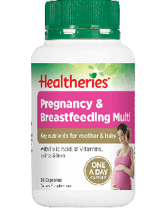 Healtheries Pregnancy And Breastfeeding Multi 60 Capsules