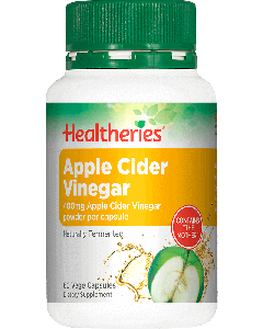 Healtheries Apple Cider Vinegar 60 Capsules