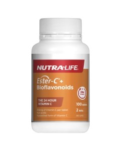 Nutra-Life Ester-C 1000mg + Bioflavonoids 100 Tablets