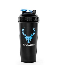 Bucked Up Perfect Shaker Black/Blue 28oz