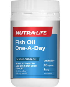 Nutra-Life Fish Oil One A Day 90 Capsules