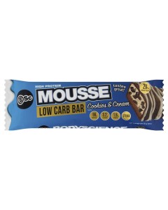 BSC Mousse Low Carb Bar (Single) - Cookies And Cream 11/23 Dated (CLEARANCE)