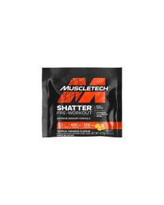Muscletech Shatter Pre-Workout Sample Single Serve - Tropical Paradise
