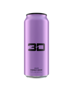 3D Energy Drinks - 12 pack