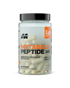 MuscleTech Peptide 320 Caffeine-Free Metabolism Formula 60 Capsules