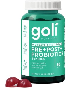 Goli Pre + Pro + Probiotics Gummies