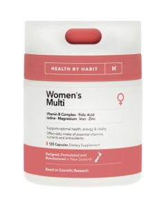 Health By Habit Womens Multi 120 Capsules