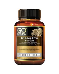 Go Kava 1-a-day 60 Capsules