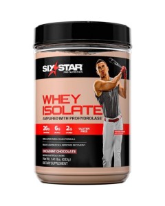 Sixstar Whey Isolate 1.4lb - Decadent Chocolate 08/24 Dated