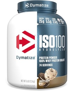 Dymatize Iso100 5lb - Cookies And Cream 06/24 Dated