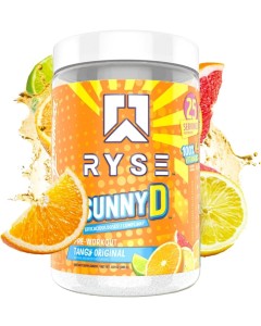 Ryse Blackout Pre-Workout 25 Serves - Sunny D Tangy Original 08/24 Dated