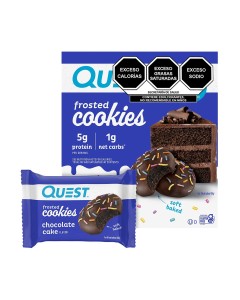 Quest Frosted Cookies (8 Pack) - Chocolate Cake 08/24 Dated