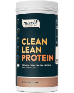 Nuzest Clean Lean Protein Gluten Free And Vegan Friendly 1kg - Rich Chocolate 08/24 Dated