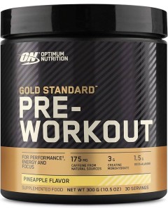 Optimum Nutrition Gold Standard Pre-Workout 30 Serves - Pineapple 02/24 Dated