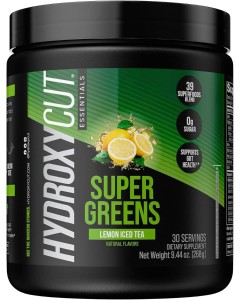 Hydroxycut Essentials Super Greens - 30 Serves - Lemon Iced Tea