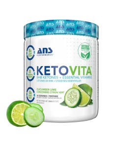 ANS Performance Ketovita 30 Serves - Cucumber Lime 08/24 Dated