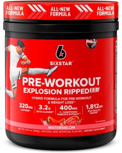 Sixstar Pre-Workout Explosion Ripped 2.0