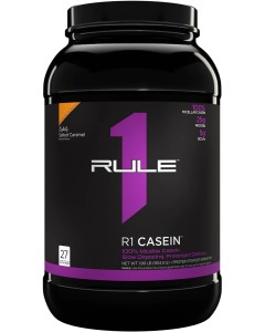 Rule 1 Casein Protein 2lb - Lightly Salted Caramel 04/23 Dated