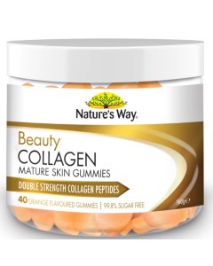 Natures Way Collagen Beauty Gummies 40 Serves - Orange 05/24 Dated