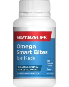 Nutra-Life Omega Smart Bites 60 Capsules