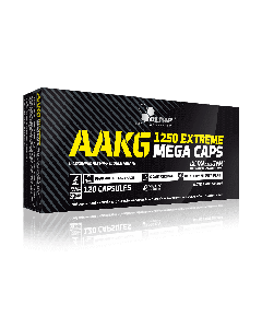 OLIMP Aakg 1250 Extreme Mega Capsules 120 Capsules - 03/24 Dated