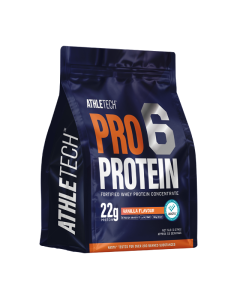Athletech Pro 6 Whey 5lb Vanilla - Dated 08/26