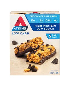 Atkins Day Break Bar (5 Pack) - Chocolate Chip