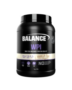 Balance 100% Natural Whey Protein Isolate 1kg