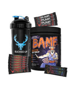 Bucked Up BAMF + Shaker And Samples