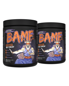 Bucked Up BAMF High Stimulant Nootropic Pre-Workout Twin Pack