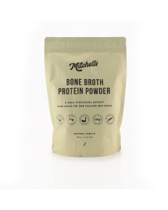 Mitchells Bone Broth Protein Powder 500g - Natural Vanilla