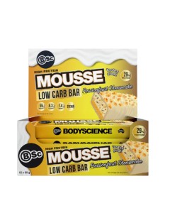BSC Mousse Low Carb Bar 55g (12 Pack) - Passionfruit Cheesecake 12/23 Dated