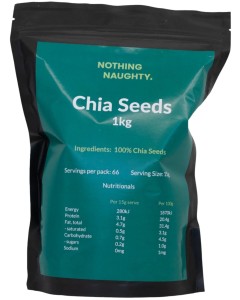 Nothing Naughty Chia Seeds 1kg