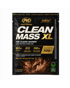 PVL Gold Series Clean Mass XL Sample - Triple Chocolate Cake