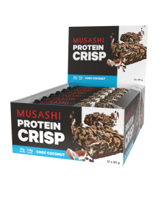 Musashi Protein Crisp Bars (12 Pack)